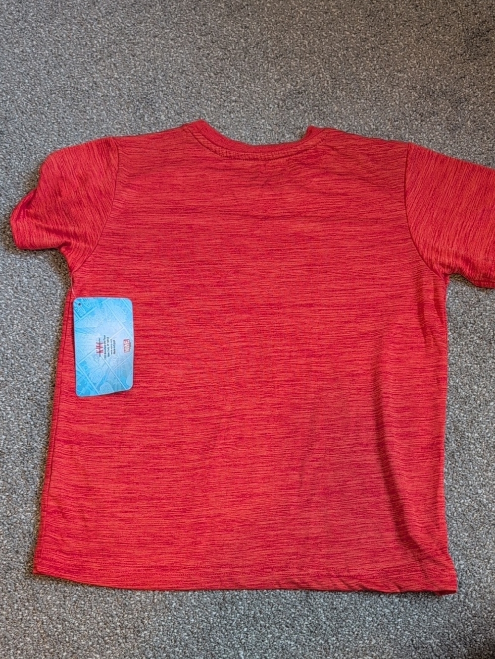 Marvel Red & Blue Boys' Superhero Tee and Shorts Set NWT - Picture 9 of 10